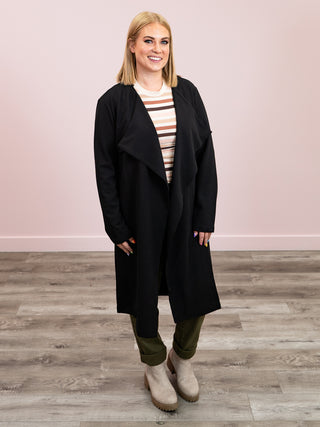 Roseanne Coat | Black