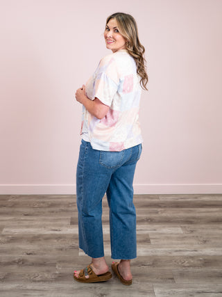 *NEW* Honeyfield Button Up | Oatmeal & Lavender