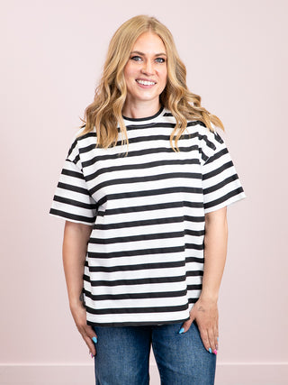 *NEW* Ampersand | Boyfriend Tee | Seeing Stripes