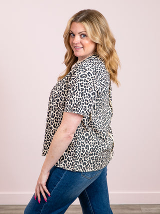 *NEW* Ampersand | Boyfriend Tee | Layover Leopard