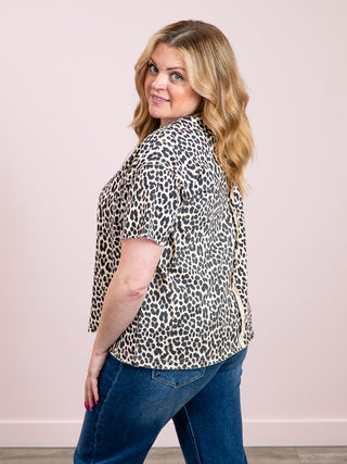 *NEW* Ampersand | Boyfriend Tee | Layover Leopard