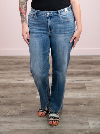 *NEW* Judy Blue | Mid Rise Straight Jean | Ziggy