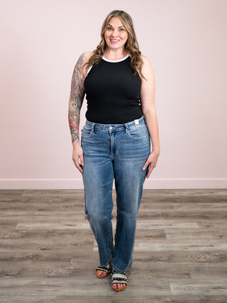 *NEW* Ampersand | Ribbed Tank | After Dark