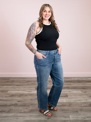 *NEW* Ampersand | Ribbed Tank | After Dark