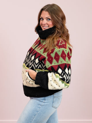 RD Style | Whistler Sherpa Jacket | Multi Geo