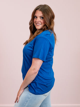 *WAREHOUSE FIND* Next Level Boyfriend Tee | Light Navy