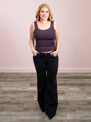 *NEW* Colson Mid Rise Denim Pants | Black