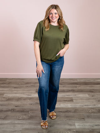 *NEW* Katie Cozy Top | Olive