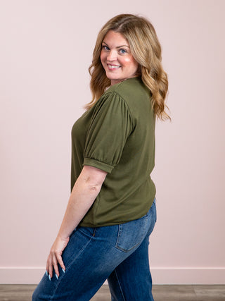 *NEW* Katie Cozy Top | Olive