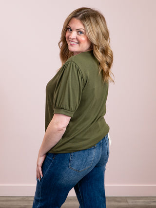 *NEW* Katie Cozy Top | Olive