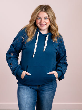 *NEW* Ampersand | University Hoodie | Love Story | Midnight Blue