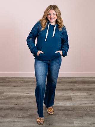 *NEW* Ampersand | University Hoodie | Love Story | Midnight Blue