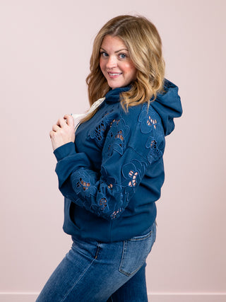 *NEW* Ampersand | University Hoodie | Love Story | Midnight Blue
