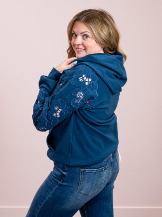 *NEW* Ampersand | University Hoodie | Love Story | Midnight Blue