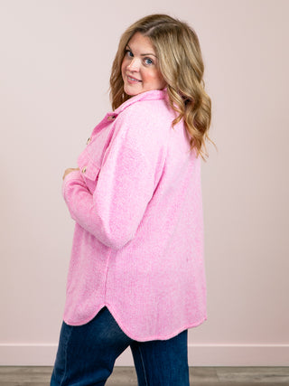 *NEW* Small World Shacket | Pink