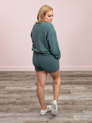 Lennie Long Sleeve & Shorts Set | Ash Jade