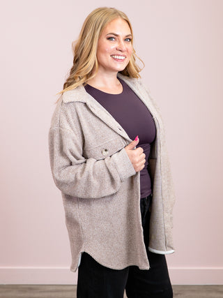 *NEW* Small World Shacket | Brown