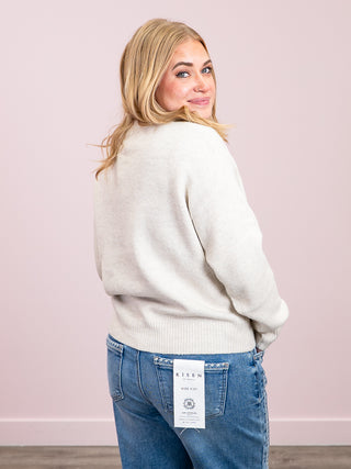 *NEW* Fall Floral Sweater | Beige