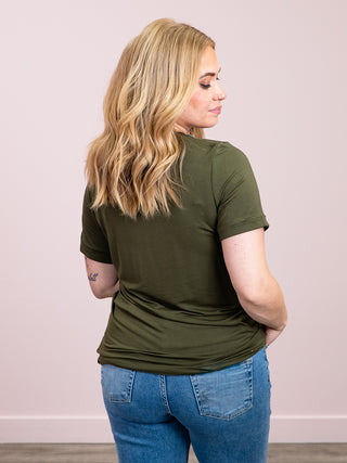 *NEW* Sophie Tee | Dark Olive