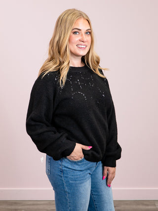 *NEW* Sequin Sweater | Webs