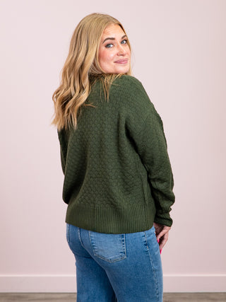 *NEW* Gianna Pullover Sweater | Olive