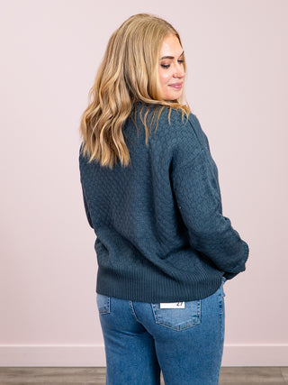 *NEW* Gianna Pullover Sweater | Teal