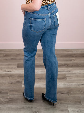 *NEW* Risen | High Rise Straight Jeans | Medium Wash | Damon