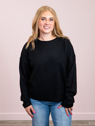 *NEW* Gianna Pullover Sweater | Black