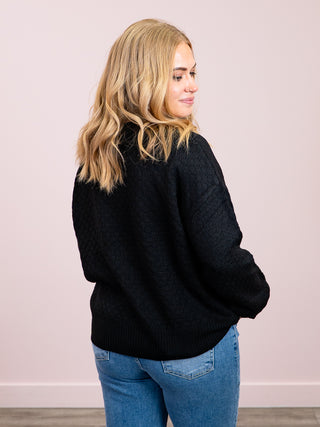 *NEW* Gianna Pullover Sweater | Black