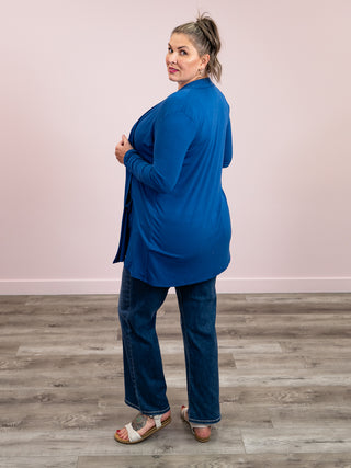 Staple Pocket Cardigan | Light Navy