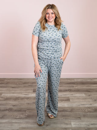 *NEW* Ampersand | Waffle 24/7 Pant | Garden Girl