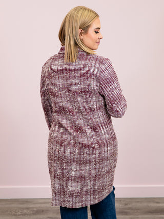 Brixton Blazer | Wine & Ivory