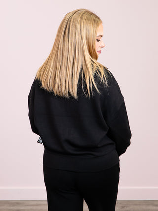 *NEW* RD Style | Seanni Soft Knit Halfzip | Black