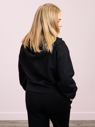 *NEW* RD Style | Sallie Snap Front Hoodie | Black