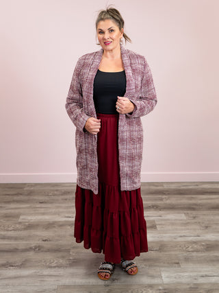 Brixton Blazer | Wine & Ivory