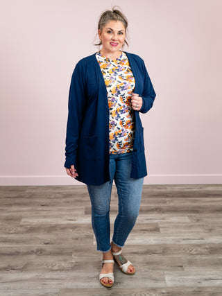 Cori Cardigan | Navy