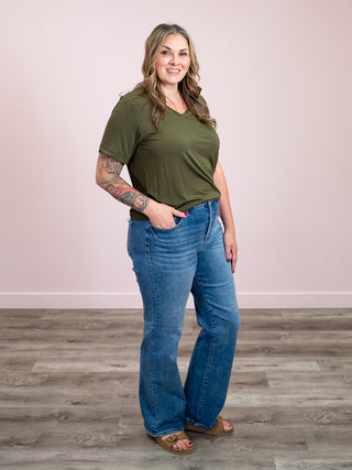 *NEW* Sophie Tee | Dark Olive