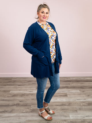 Cori Cardigan | Navy