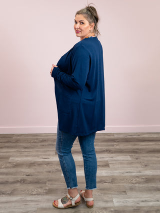 Cori Cardigan | Navy