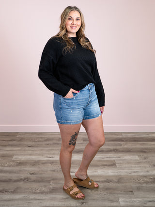 *NEW* Gianna Pullover Sweater | Black