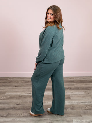Livvie Long Sleeve & Pants Set | Ash Jade