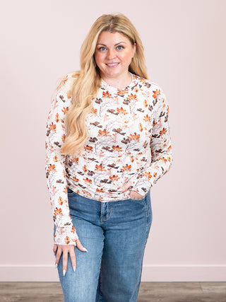 *NEW* Blair Long Sleeve Top | Fall Foliage