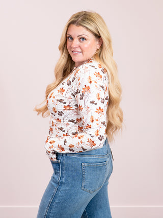 *NEW* Blair Long Sleeve Top | Fall Foliage