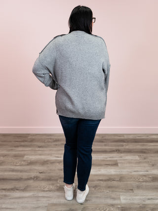 Aurora Cozy Sweater | Grey
