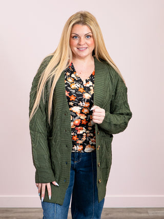 *NEW* Cider & Spice Long Sleeve Top | Black & Rust