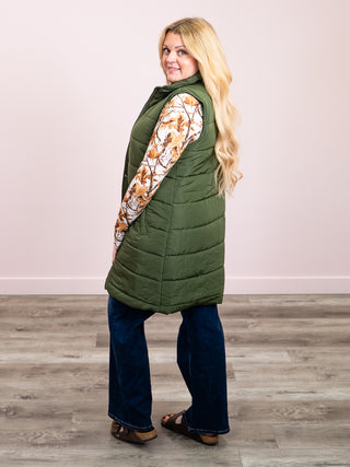 *NEW* Harlow Vest | Dark Olive