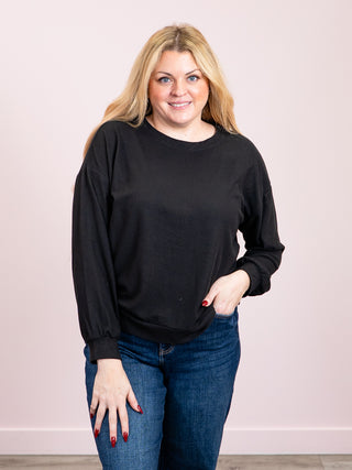 *NEW* Maple Lane Pullover | Black