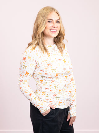 *NEW* Blair Long Sleeve Top | Harvest Bows