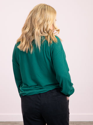 *NEW* Maple Lane Pullover | Hunter Green