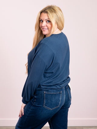 *NEW* Maple Lane Pullover | Navy